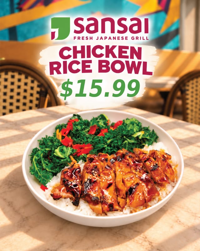 Chicken Rice Bowl.