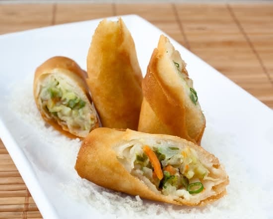 VEGETABLE SPRING ROLLS.