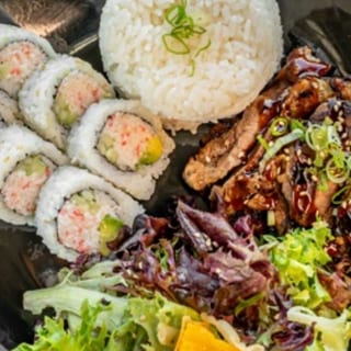 Steak and California Roll Combo