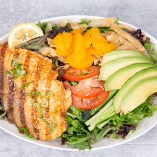 Grilled Salmon Salad