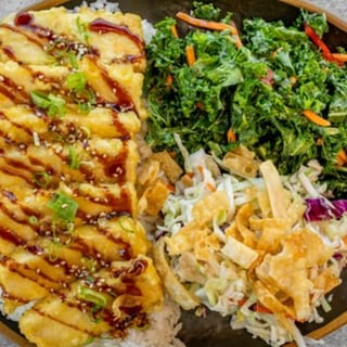 Tofu Tempura Plate