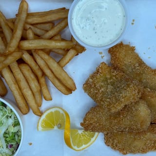 Panko Crusted White Fish